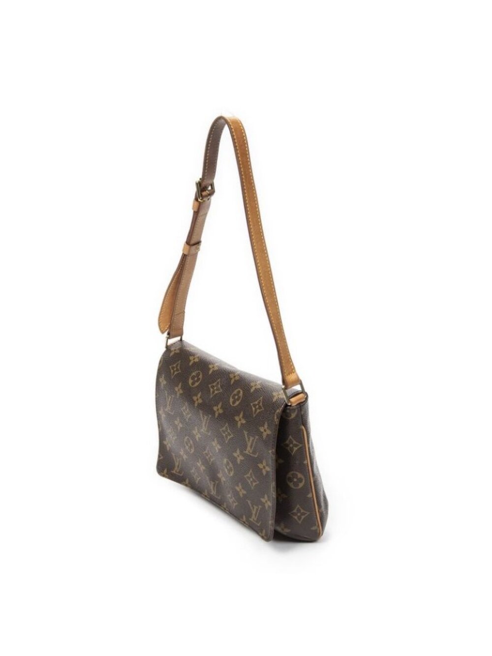 ★SOLD★ Louis Vuitton Musette Tango Brown Monogram Canvas Messenger Bag - Picture 2 of 10
